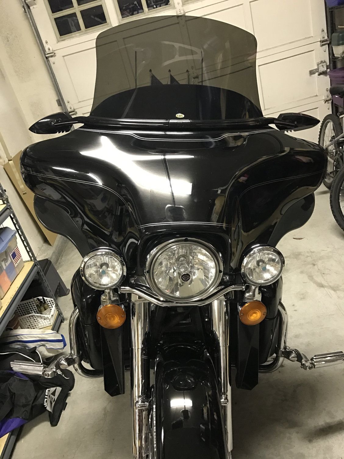 Küryakyn Batwing Windshield Mounted Mirrors Harley Davidson Forums