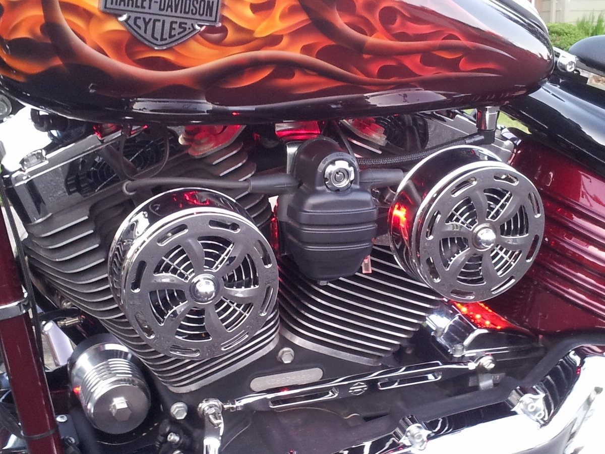 Jims Harley Cooling Fan