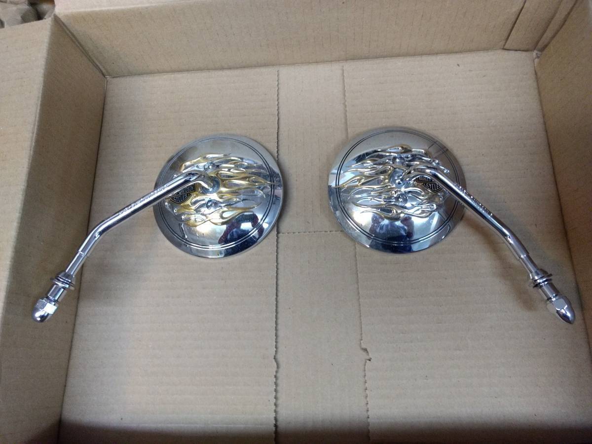 Flame collection Mirrors 90 shipped Harley Davidson Forums