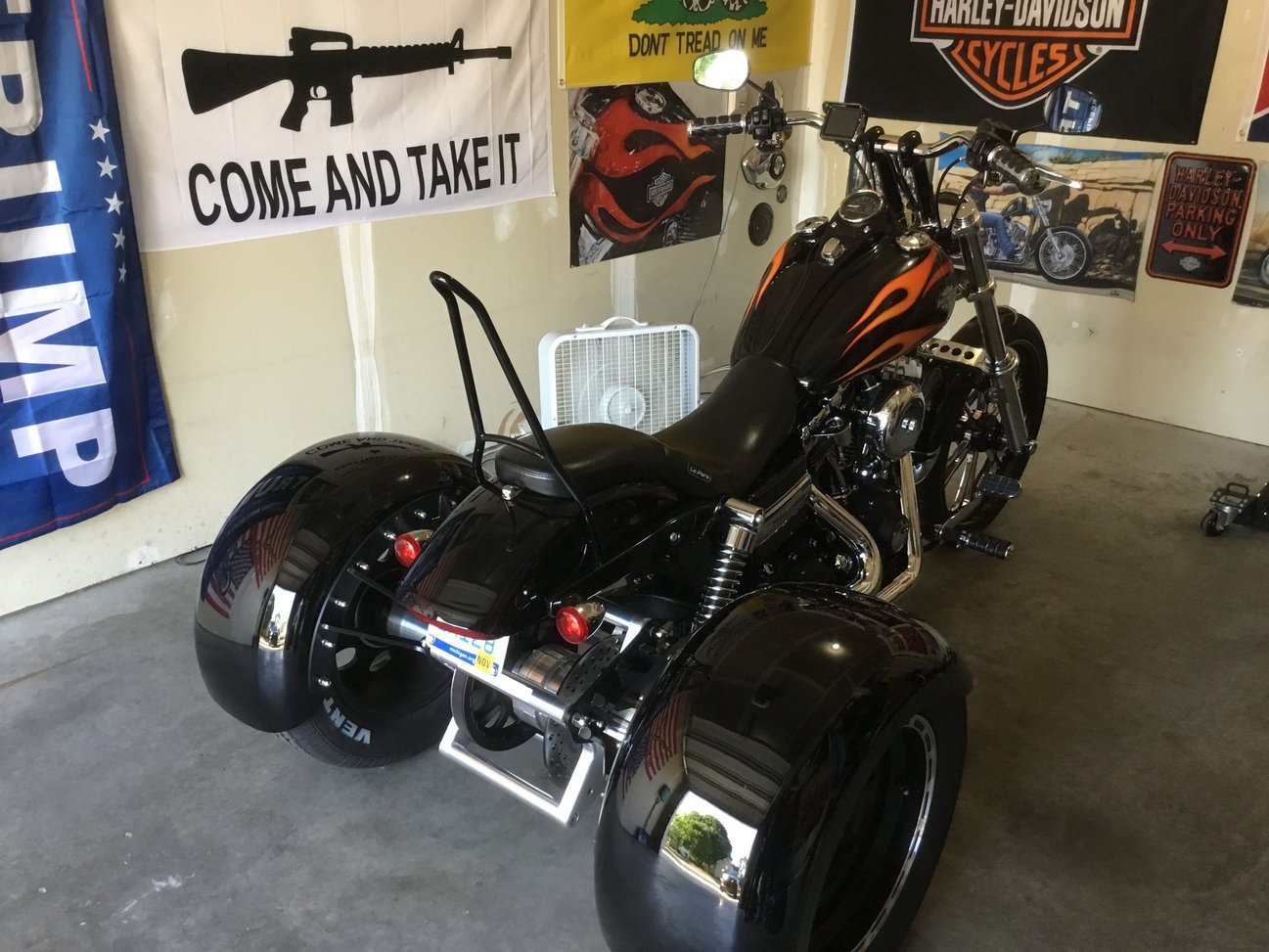 Wide glide sissy bar to street bob. It works! Harley Davidson Forums