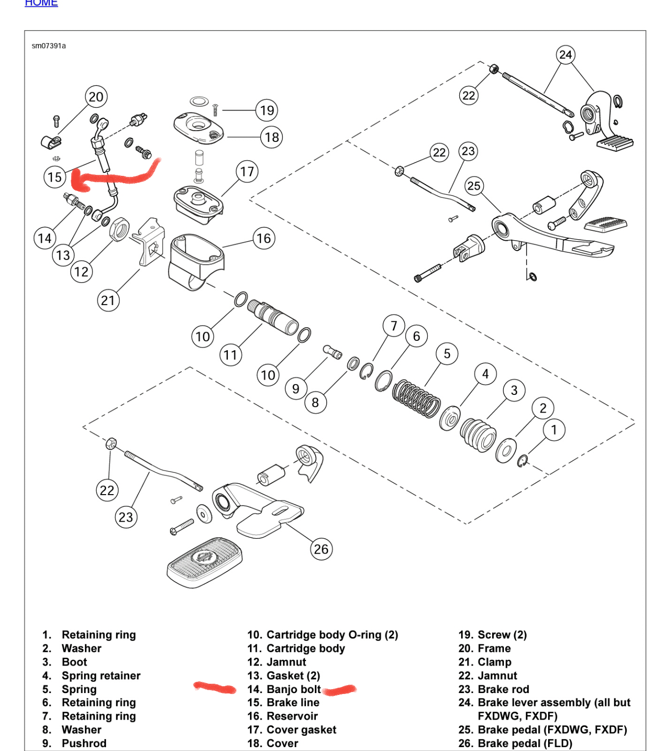 Hydraulic brake light sensor troubleshooting - Harley ...