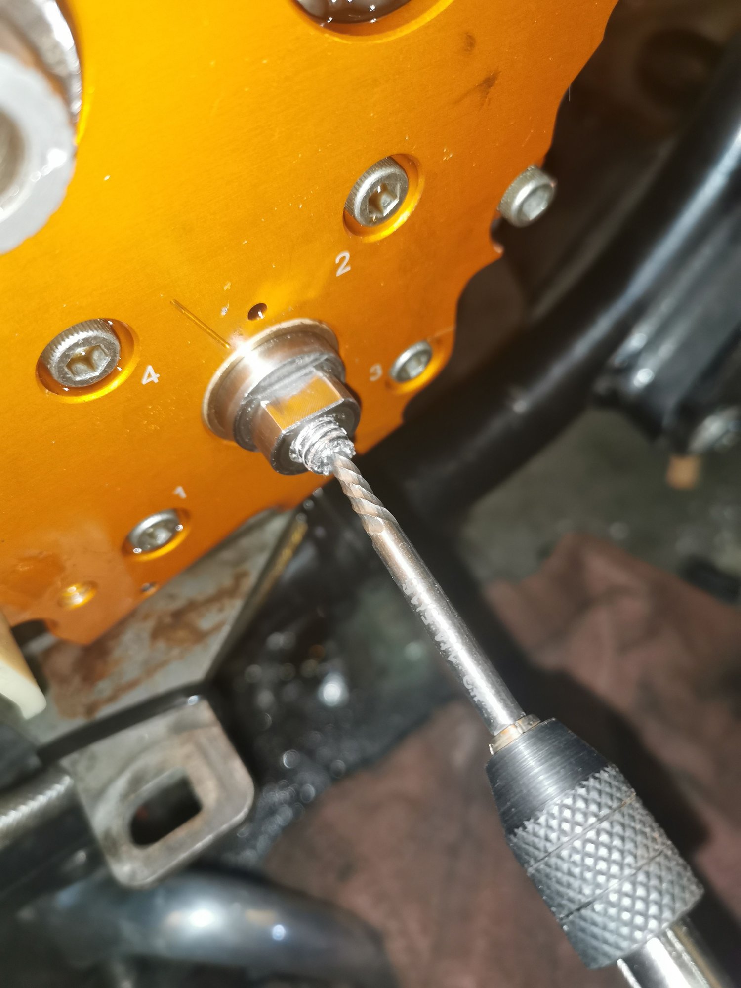 Broken Camshaft Sprocket Bolt Page 2 Harley Davidson Forums