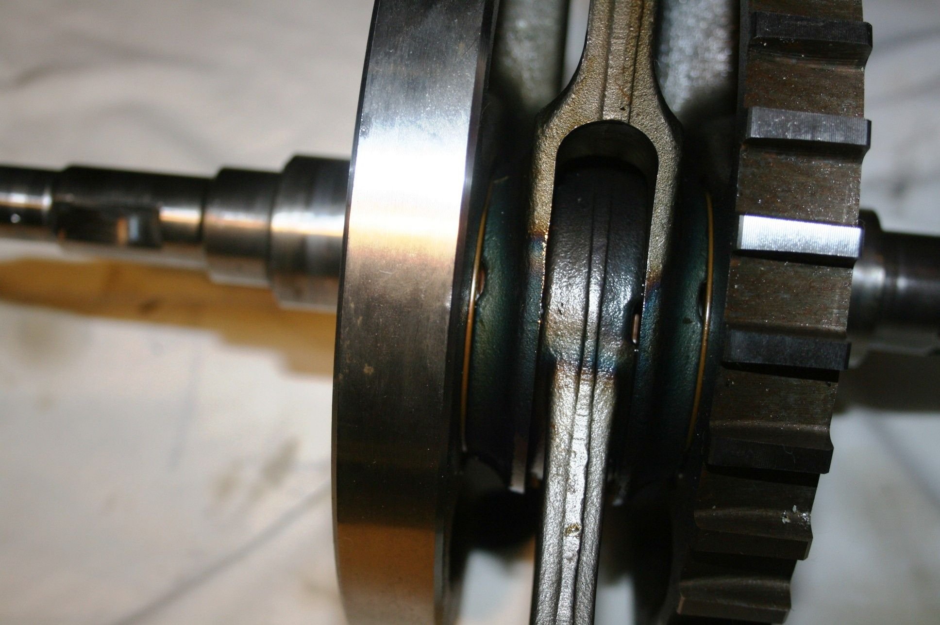 Is this caused by overheating? Harley Davidson Forums