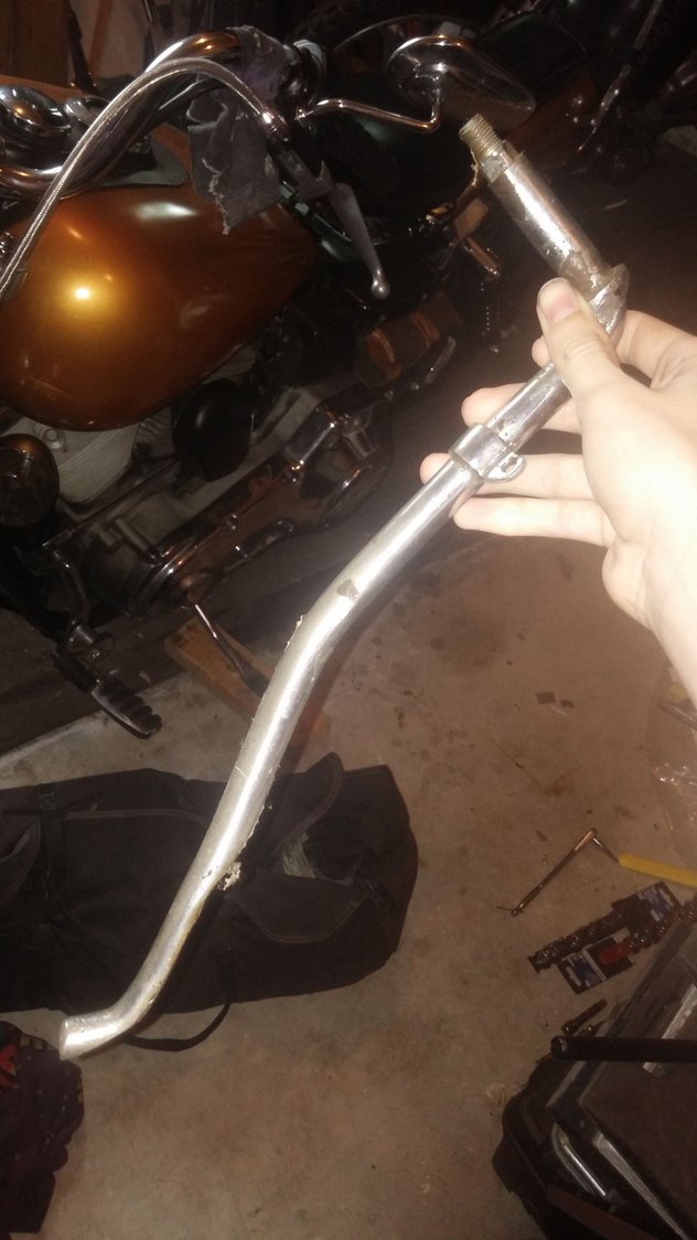 2015 FXDWG bent fork(s) repair Page 9 Harley Davidson Forums