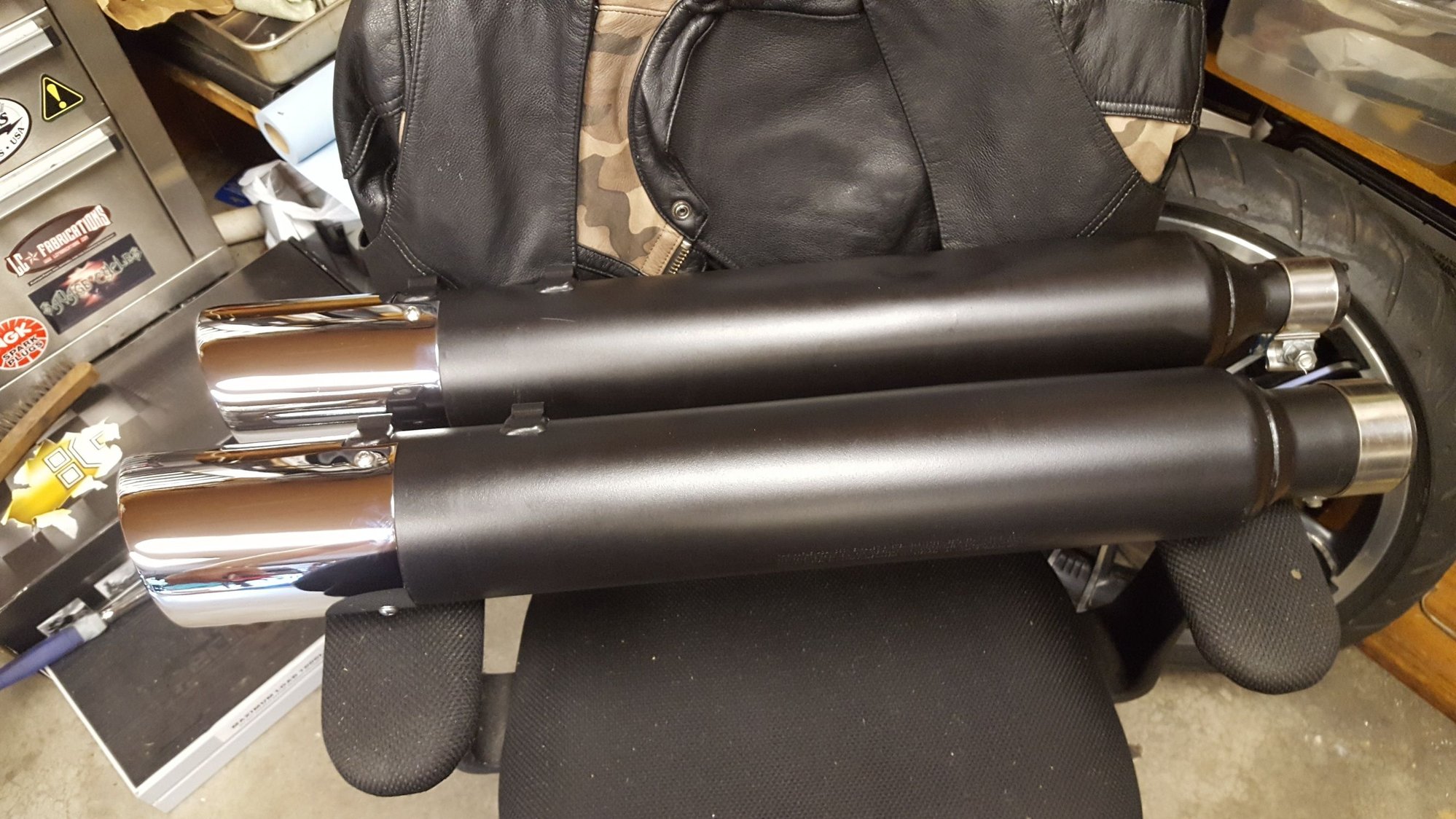 Fullsac OEM Muffler/Baffle Anyone cut their stock mufflers up