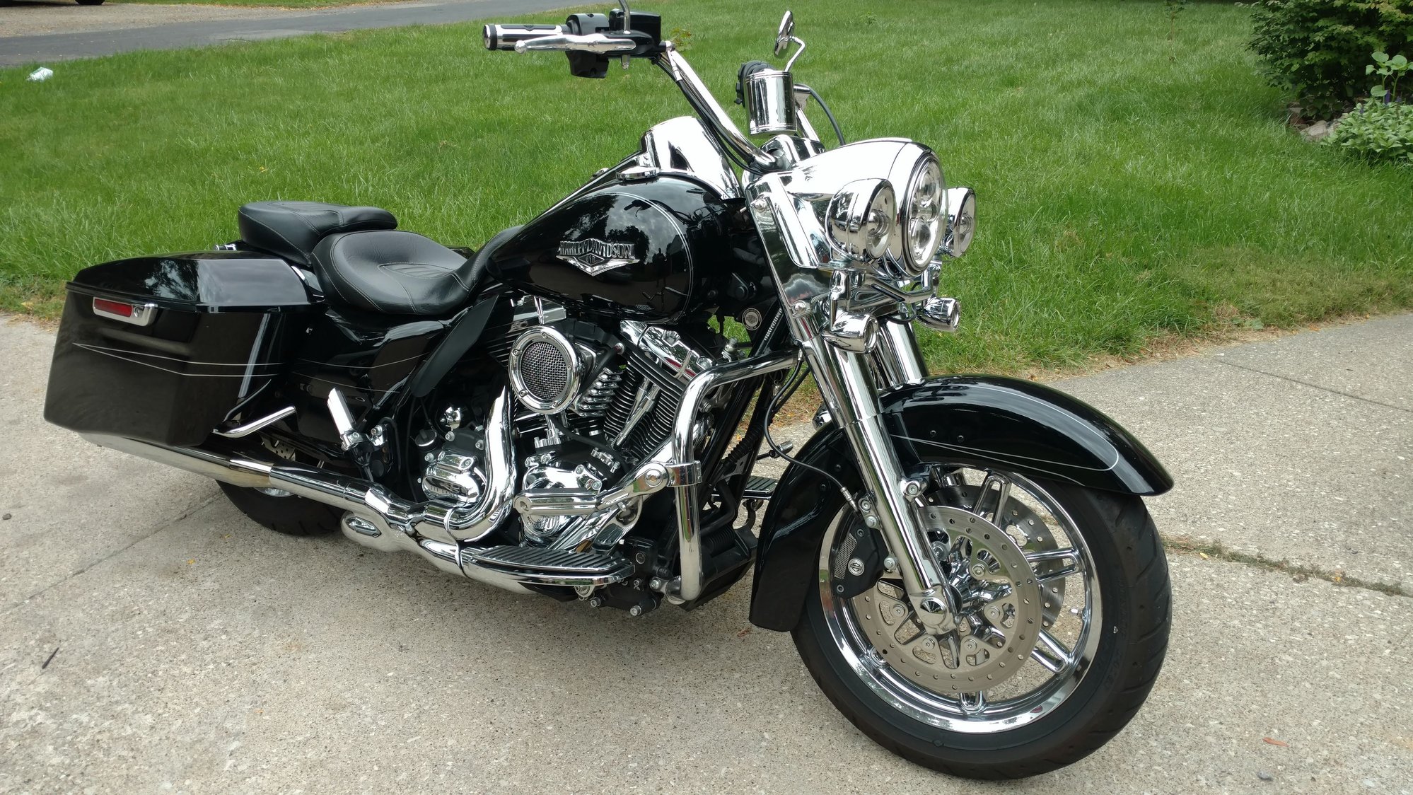 Road King clutch cable routing Harley Davidson Forums