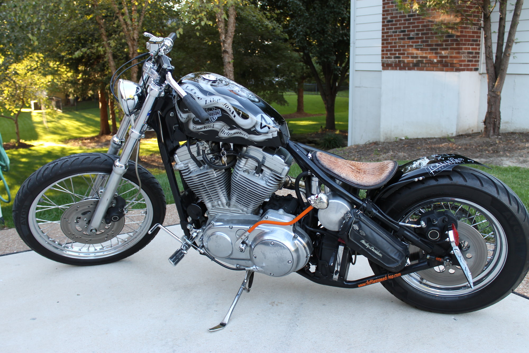 Sportster Engine Knock At Low Speed When Turning Left Only Harley Davidson Forums
