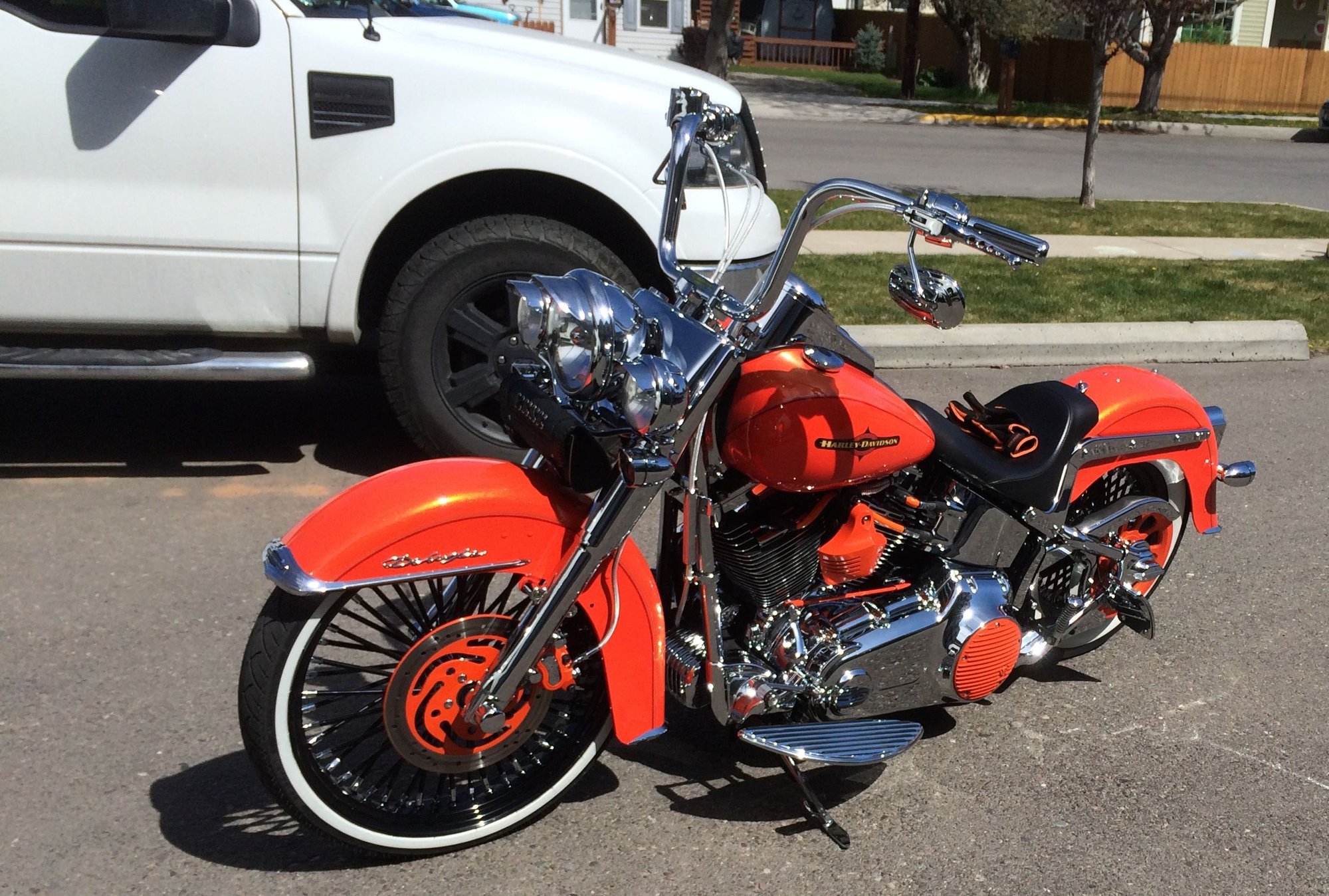 Powdered Coating Partially On Chrome Rims Harley Davidson Forums