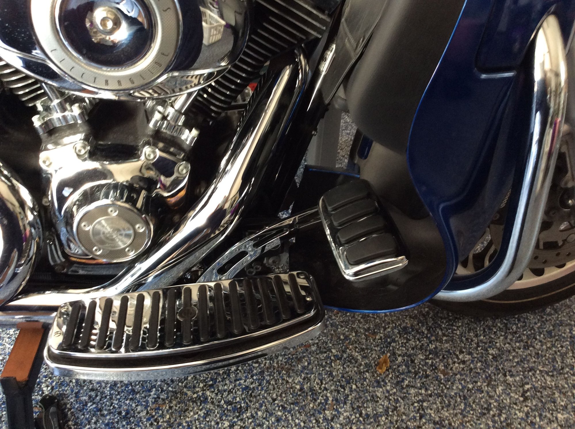 Rear brake pedal ? Harley Davidson Forums