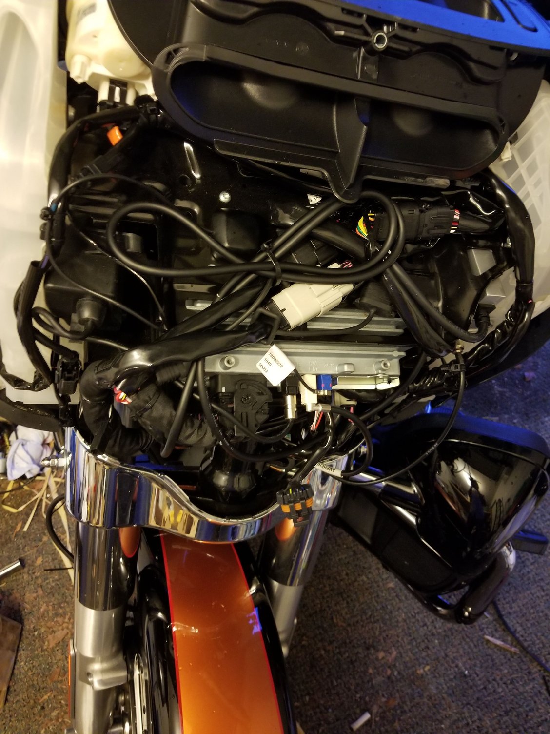 New HD Wireless Interface Module install with pics Harley Davidson Forums