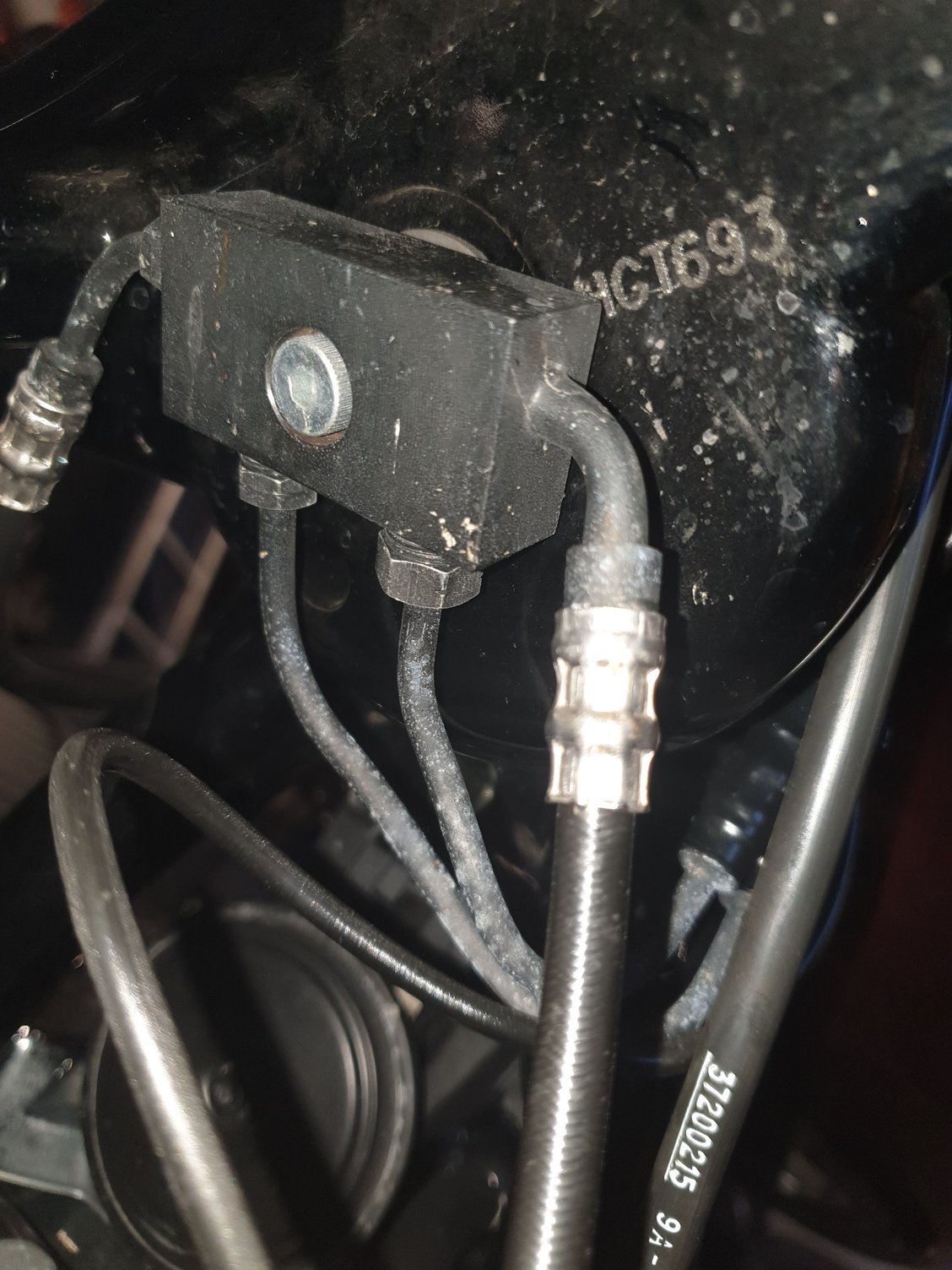 ABS Front Brake Line Install Harley Davidson Forums