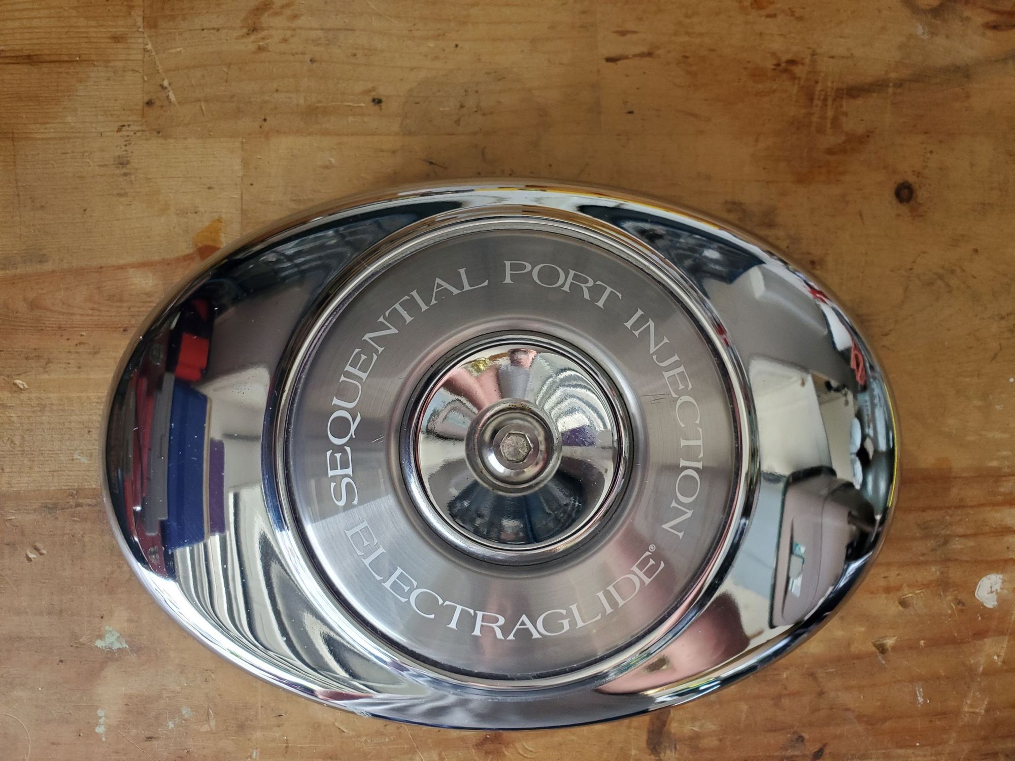 2001 FL Air Cleaner Cover Harley Davidson Forums