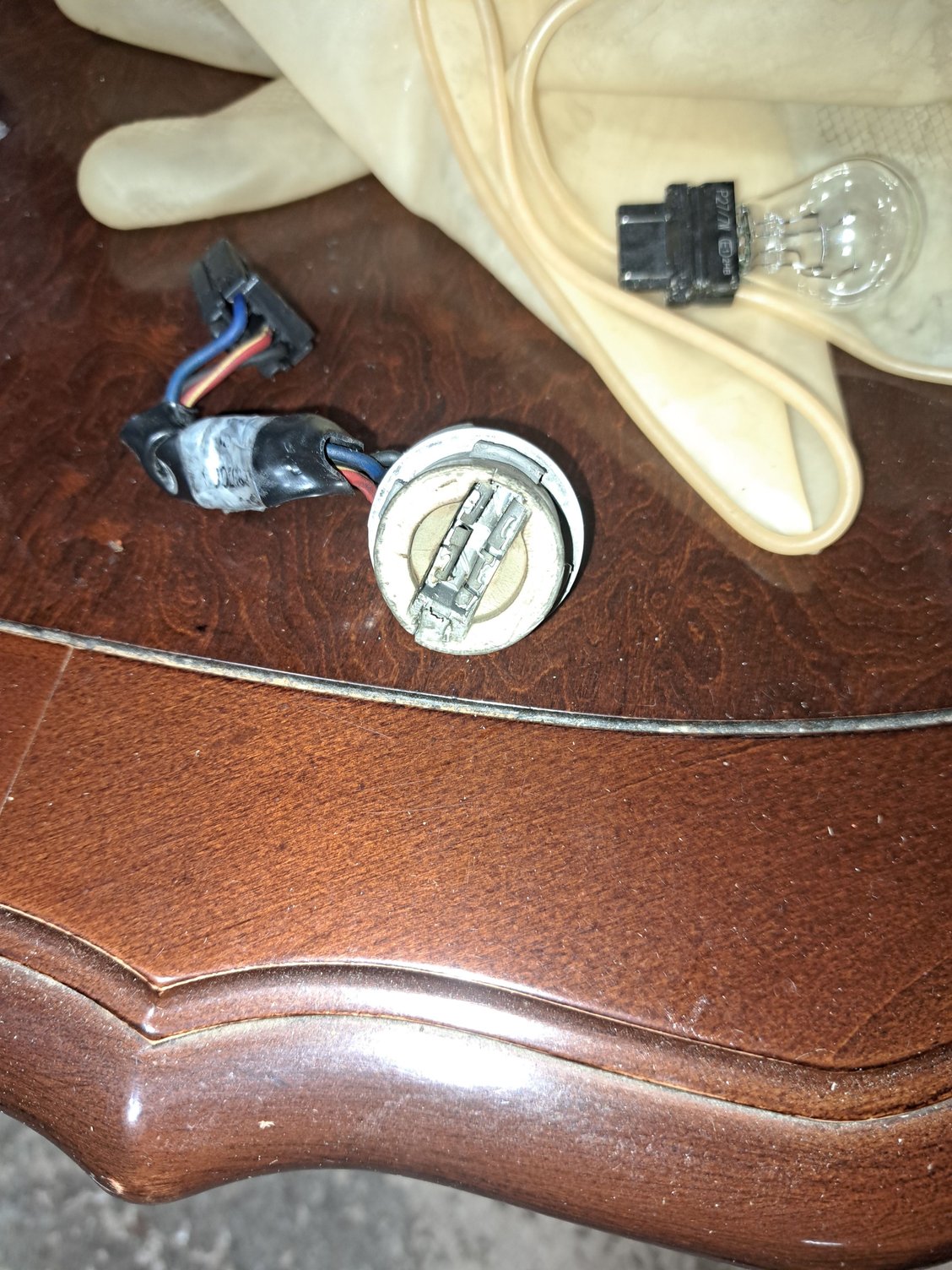Old defective socket.