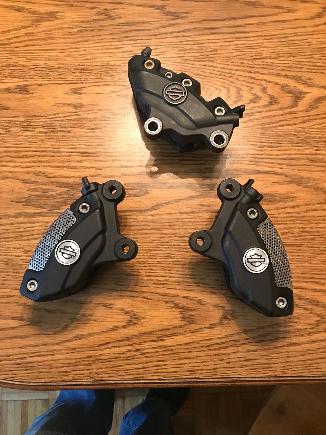 Full set of Brembo calipers for Harley touring. Harley Davidson Forums