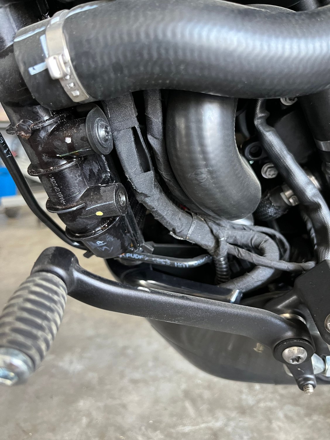 Antifreeze leak Sportster S Harley Davidson Forums