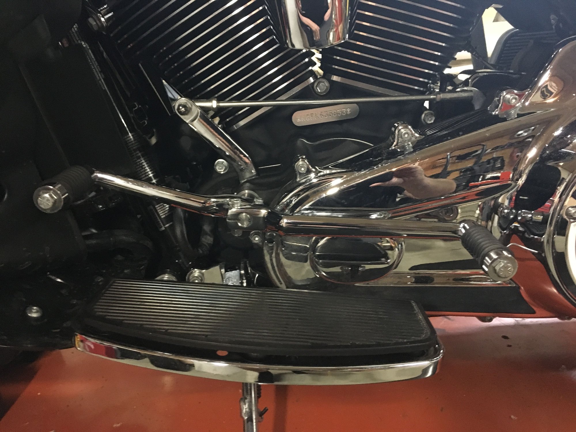 Floorboard relocators Harley Davidson Forums