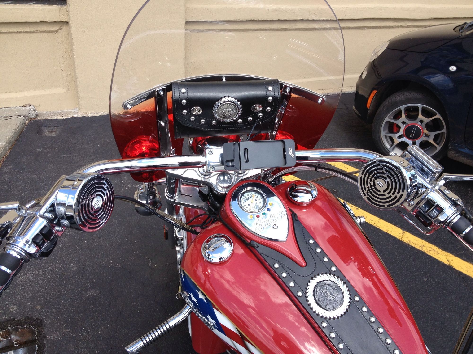 Handlebar speakers Harley Davidson Forums