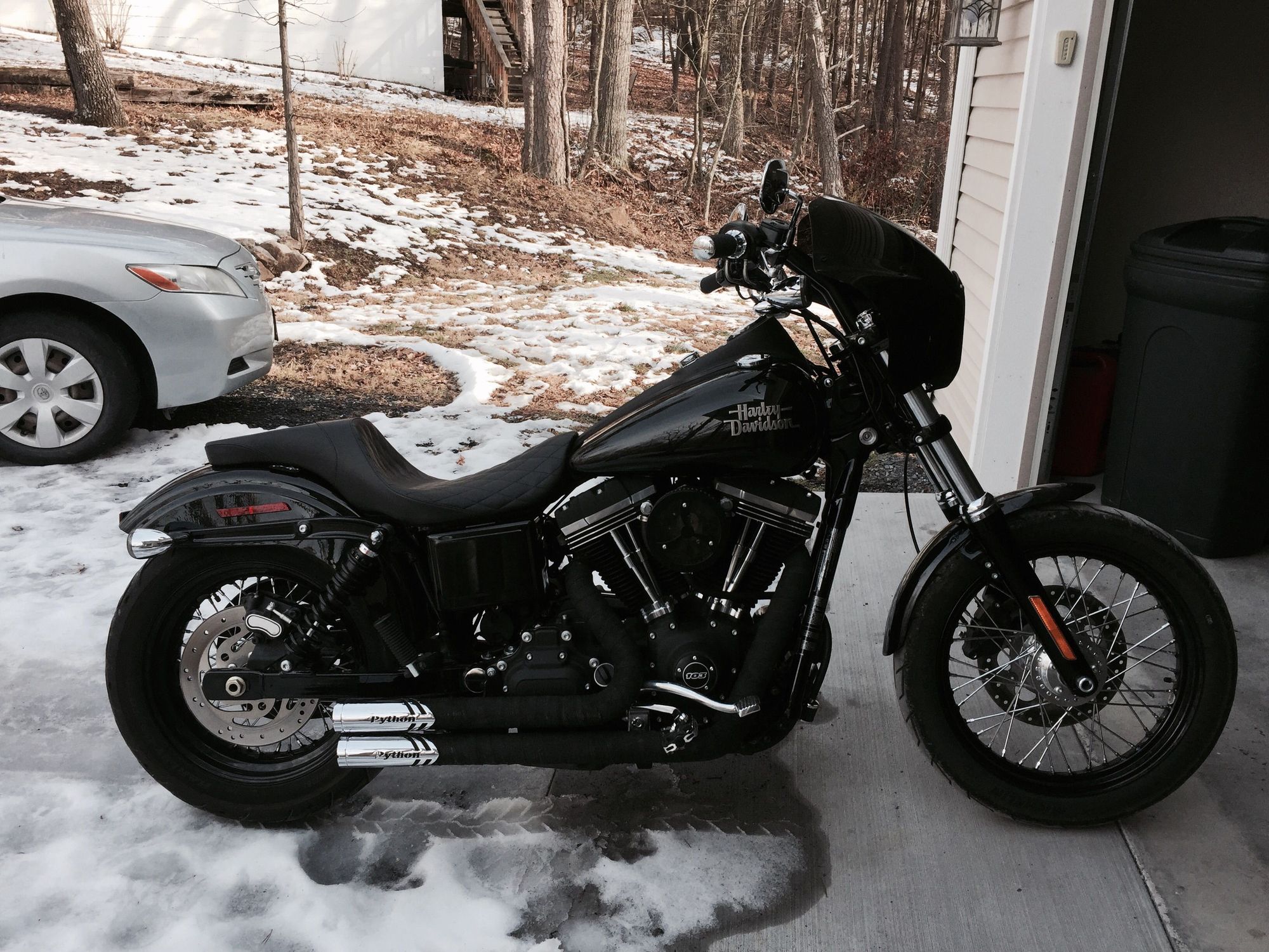 harley dyna handlebars