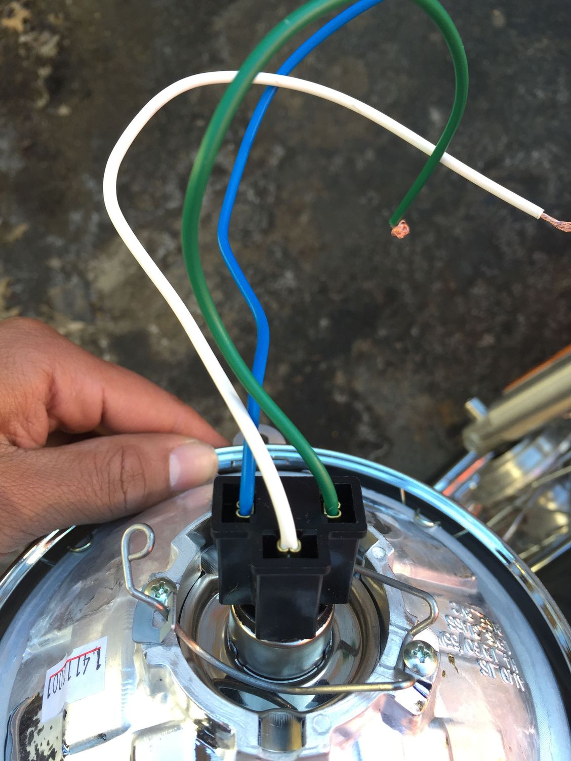 Aftermarket headlight ground wire problems! Harley Davidson Forums