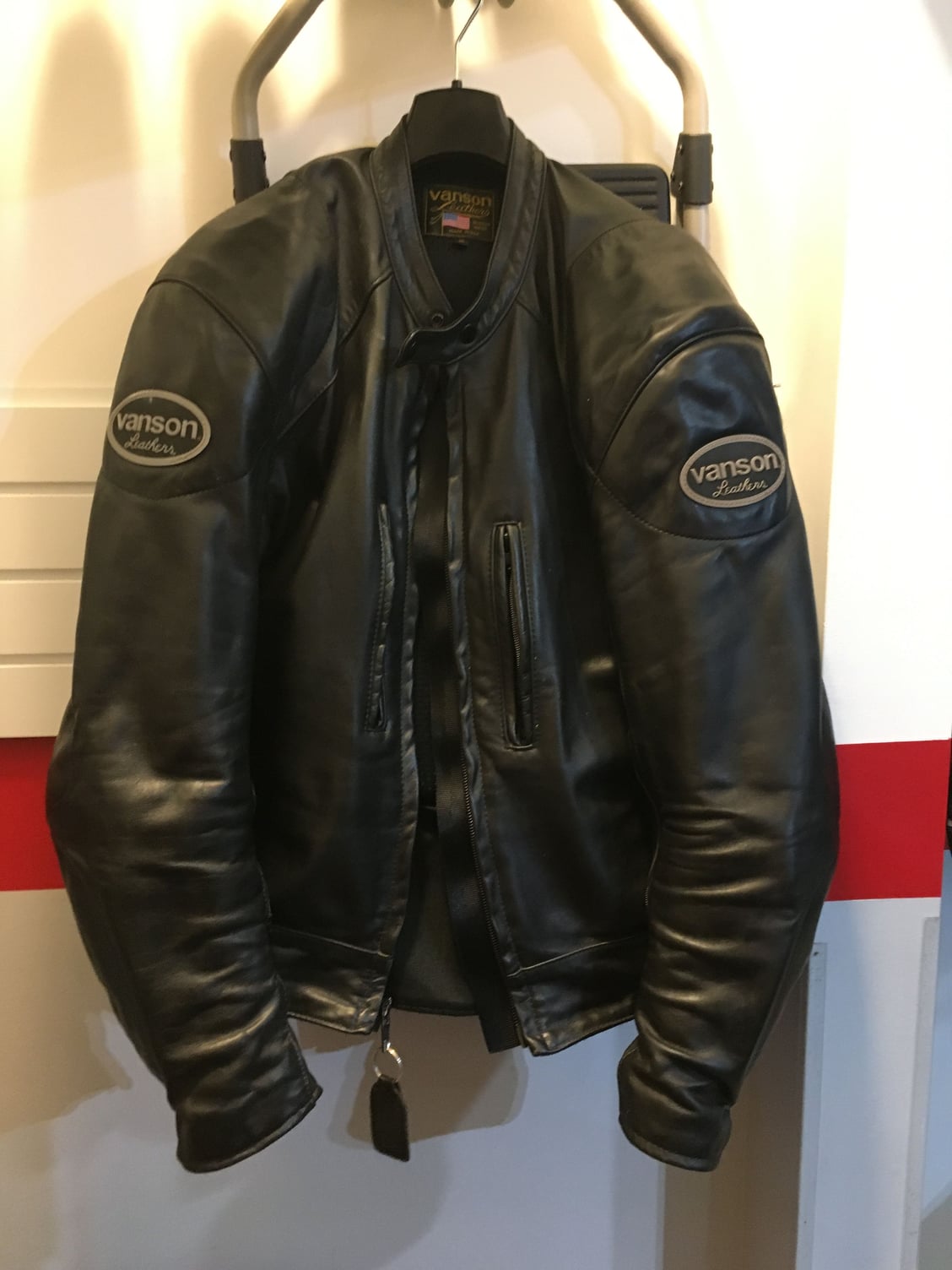 Vanson Leather Jacket XL - Harley Davidson Forums