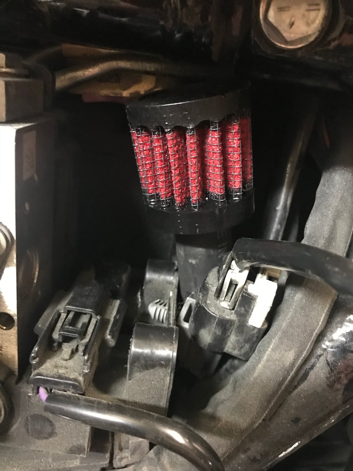 DIY Oil Tank Vent for Twin Cooled M8 for 20 Page 3 Harley Davidson