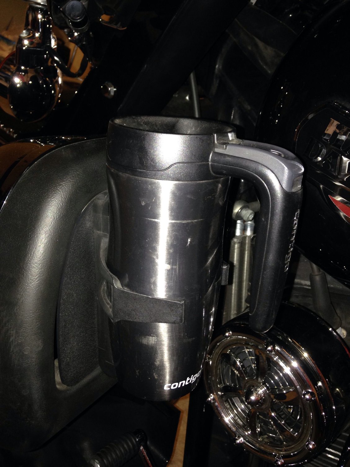 Cup holder for lowers. Harley Davidson Forums