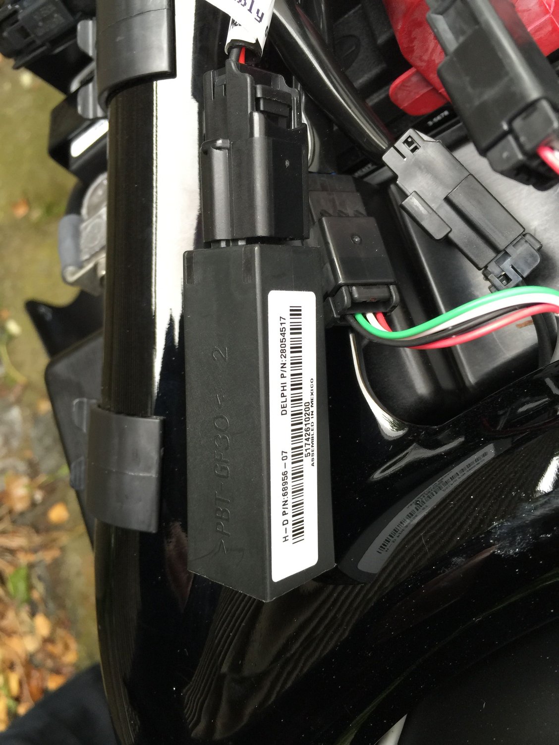 What is this plug under the seat? Harley Davidson Forums