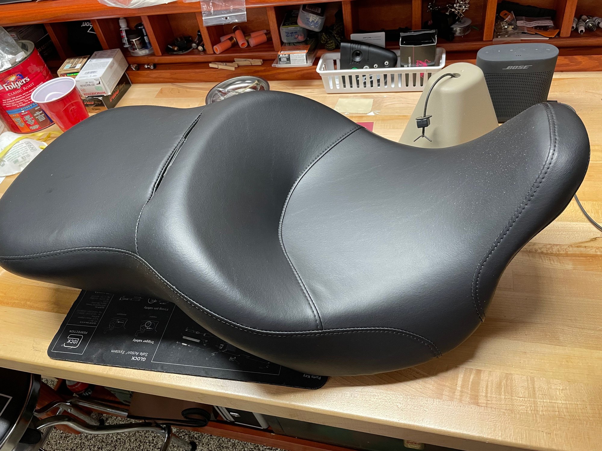 Sundowner Smooth Bucket Seat Harley Davidson Forums
