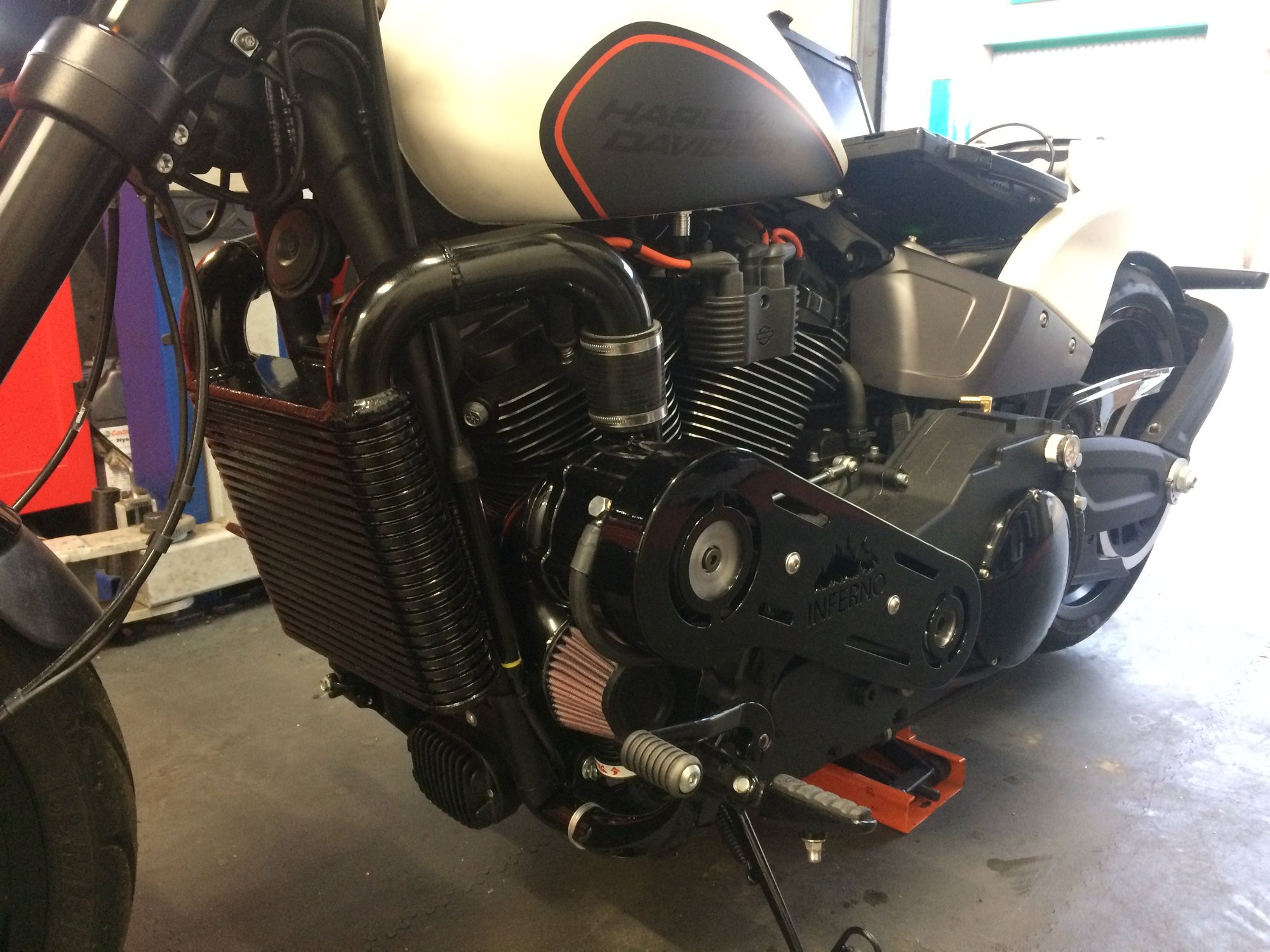 The first supercharged fxdr Harley Davidson Forums