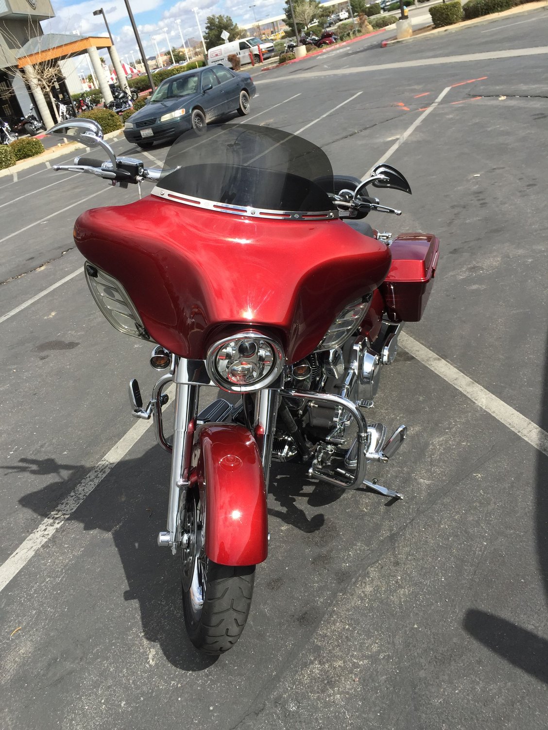 street glide mirrors with apes