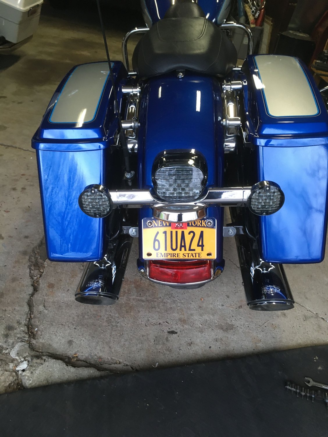 License plate relocation Page 2 Harley Davidson Forums