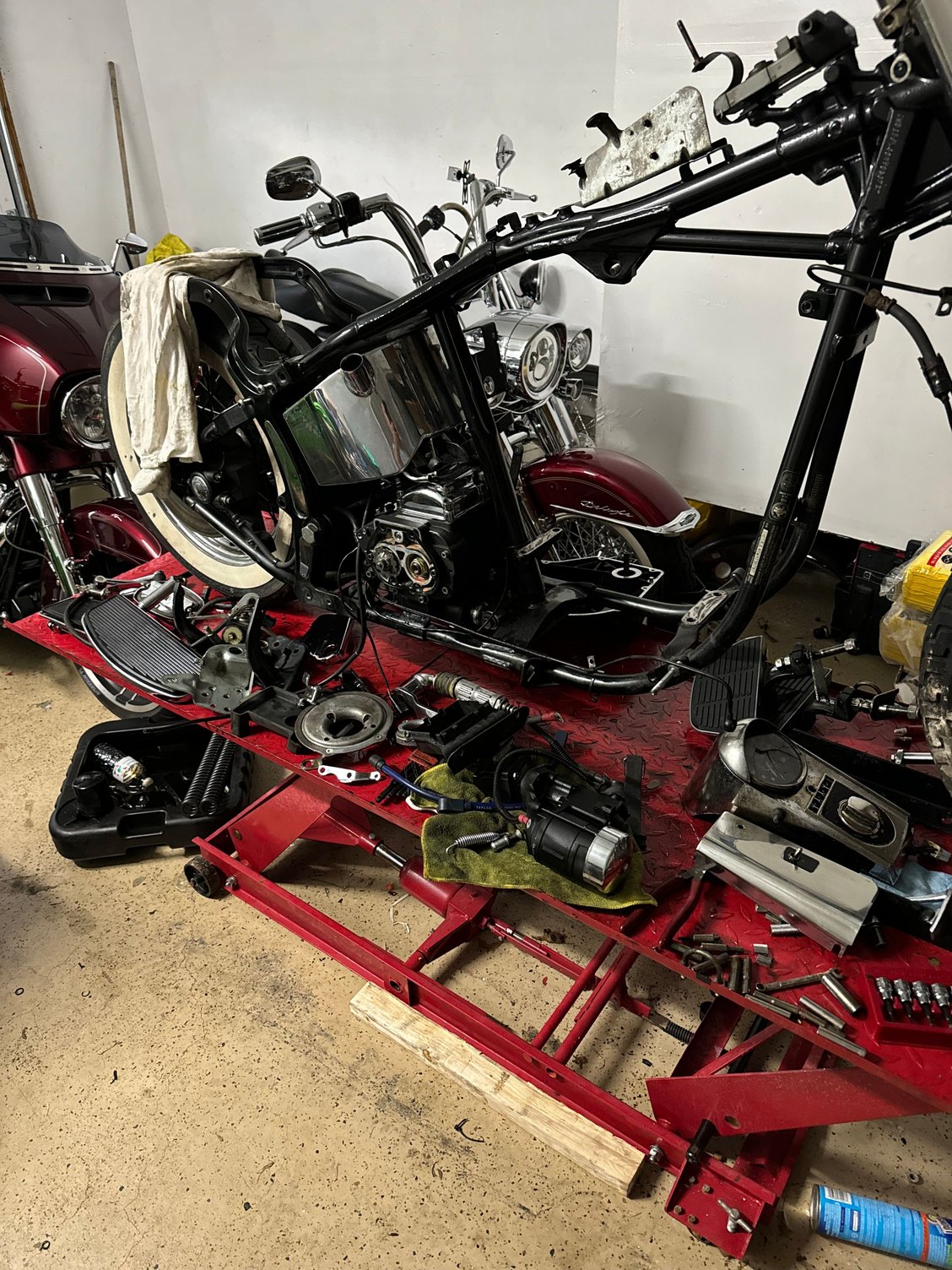 Fast forward to October 2024 more disassembly