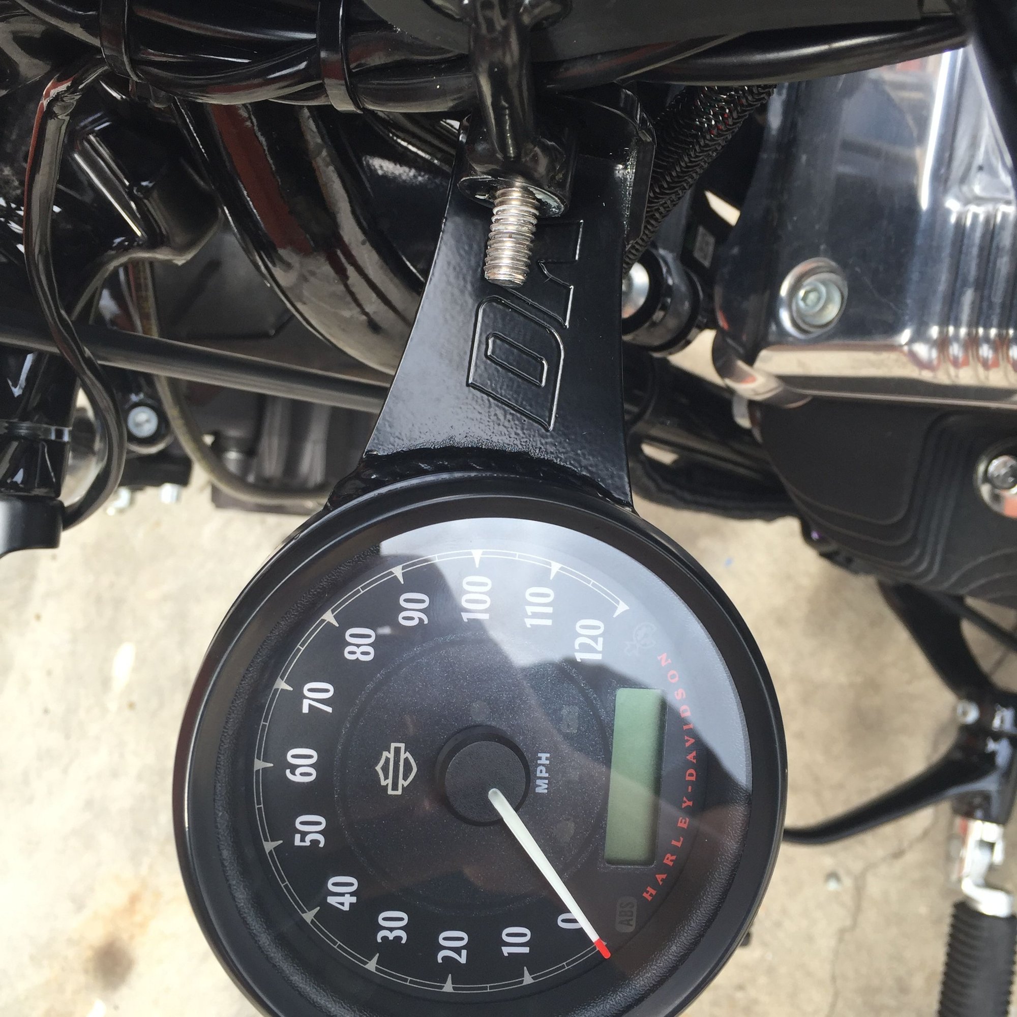 '14'15 Forty Eight speedo relocate Page 2 Harley Davidson Forums