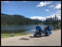... there is a nice small lake up here...
