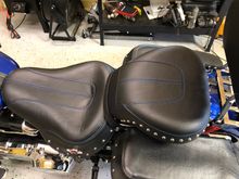 Just got my seats back today. They look great and ride even better. Chris was very helpful.