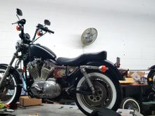 Picture on the bench at Wide Open Cycle