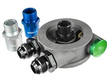 Jagg Oil Filter Adapter with thermostat, for Sportster & EVO PART # 4550