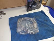 assembled goodridge SS dual brake line