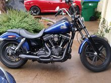 pipes and intake added. just waiting for bars and fairing.