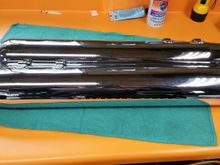 Stock FLHTK Pipes