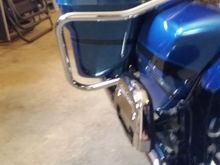 2014+ saddlebag guards no scrapes in near new condition. $125