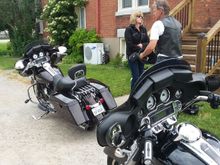 Starting from Sarnia at Paul & Debs place.