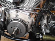 I was able to screw the rod into the OEM shift peg ferrule(?) to make this work.