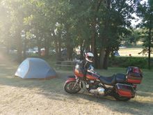 Camp in the Black Hills