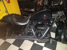 Ask KLLRVET on here, he has a set on his non CVO road king, you can buy most CVO parts online, boardtracker, surdyke, Newcastle etc. The VIN restricted issue is not an issue on most parts.  This is a pic of his bike he posted.