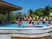 A nice area to cool off on a hot sunny day in Belize!
