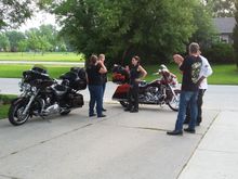 Time to get ready to ride! Our route to Milwaukee is across the bridges at Sarnia and then north up through Michigan and cross the Mackinac Bridge and around.