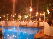The view from our table at the Papiamento resturant.