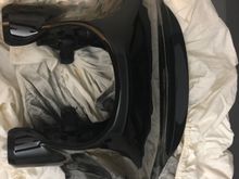 front side of fairing