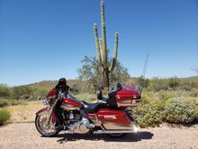 '09 Ultra Classic near Saguaro Lake, AZ